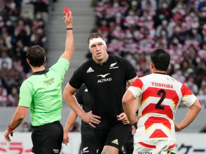 All Blacks survive scare against Japan despite Retallick's red