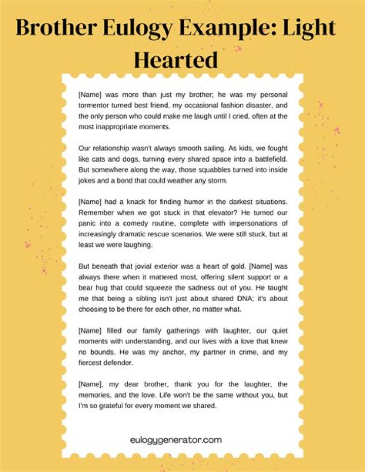 Cameron Pearson Obituary, A Tribute to a Beloved Brother and Friend