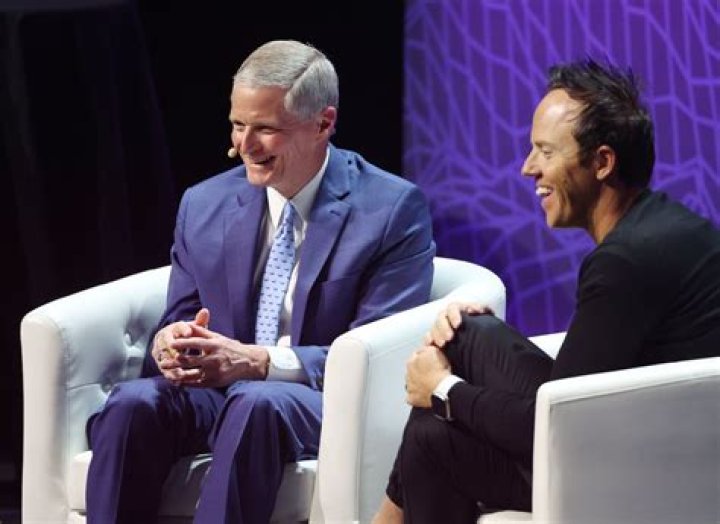 Elder Bednar talks tech with Ryan Smith at Silicon Slopes Summit
