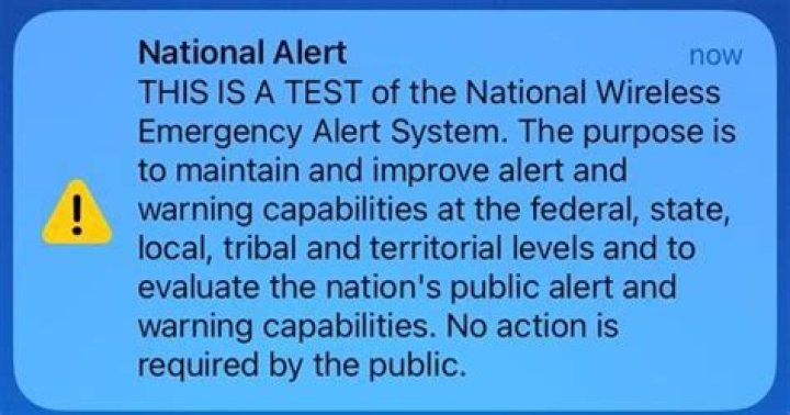 Federal Government Conducts Nationwide Emergency Alert Test | News