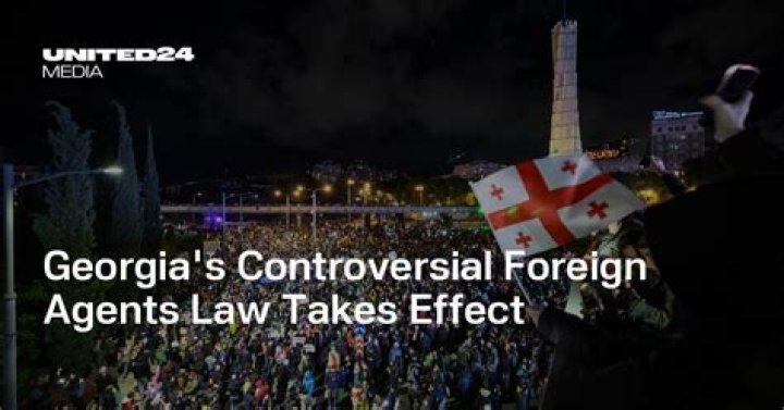 Georgia to drop foreign agents law after massive protests