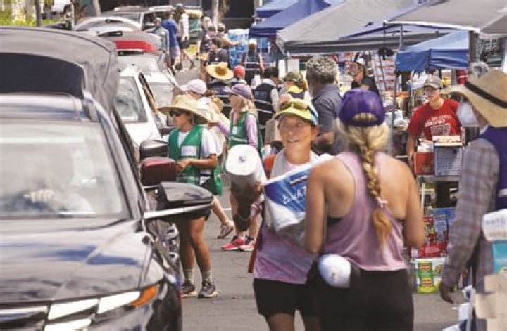 Lahaina residents pick up supplies, process loss as road access reopens | News, Sports, Jobs