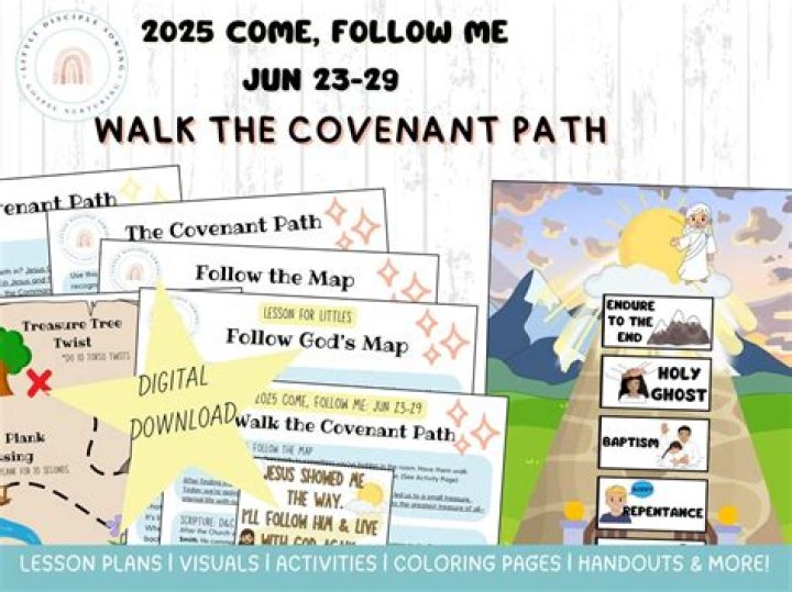 Primary fifth Sunday covenant path lessons
