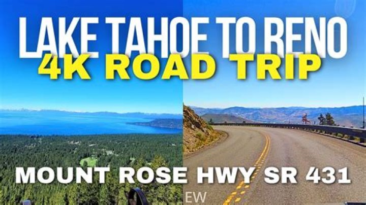 Reno to Mt. Rose Ski Tahoe Along the Mt. Rose Highway | Adventures With Jeff