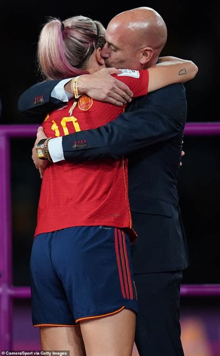 Spanish soccer president Luis Rubiales resigns over nonconsensual Women's World Cup kiss