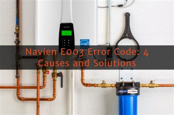 What Is Navien Error Code 003? How To Fix Navien Error Code 003?